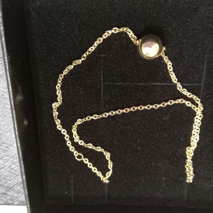 14k5푼 7mm금볼목걸이 새상품 1.95g