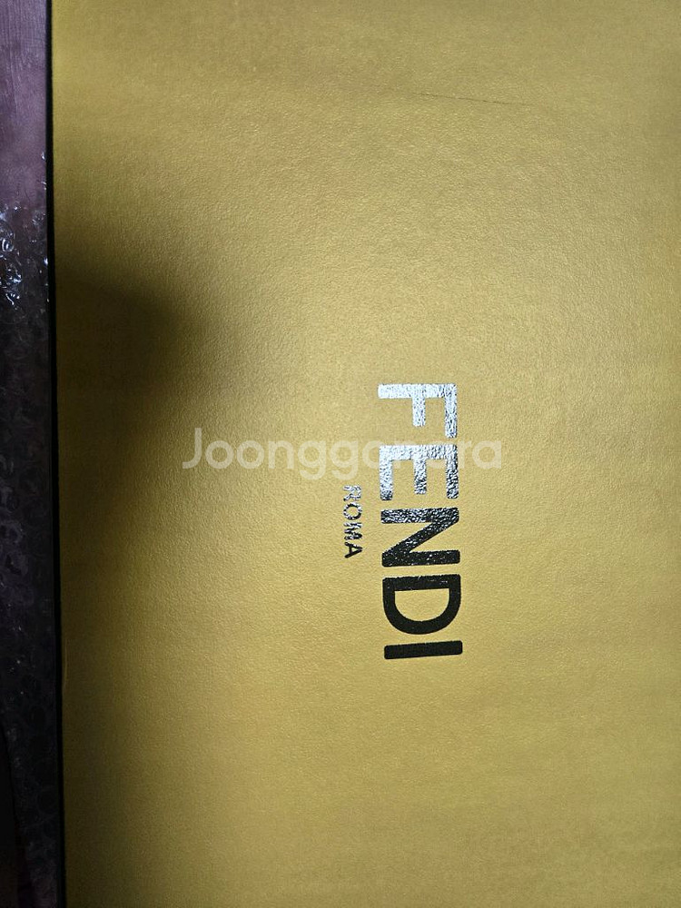 펜디(FENDI) 로마 힐 샌들 블랙 38사이즈--0