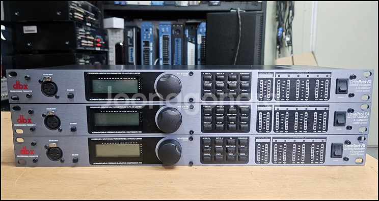 dbx driveRack PA 중고 디지털 프로세서--0