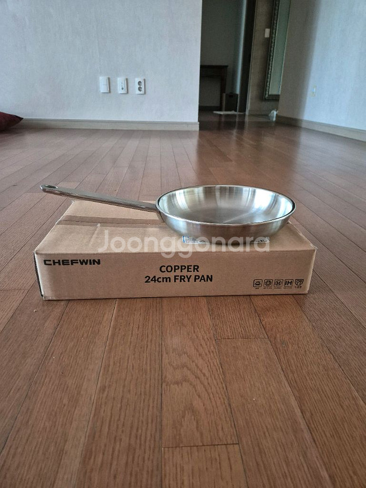 쉐프윈 316 커퍼코어 후라이팬 24cm--0