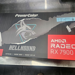 새제품 파워컬러rx7900xtx헬하운드25년8월19일