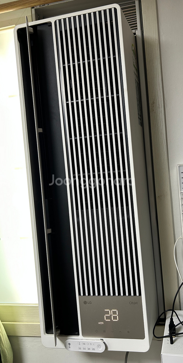 엘지 오브제 창문형 에어컨 2022년 제조--1