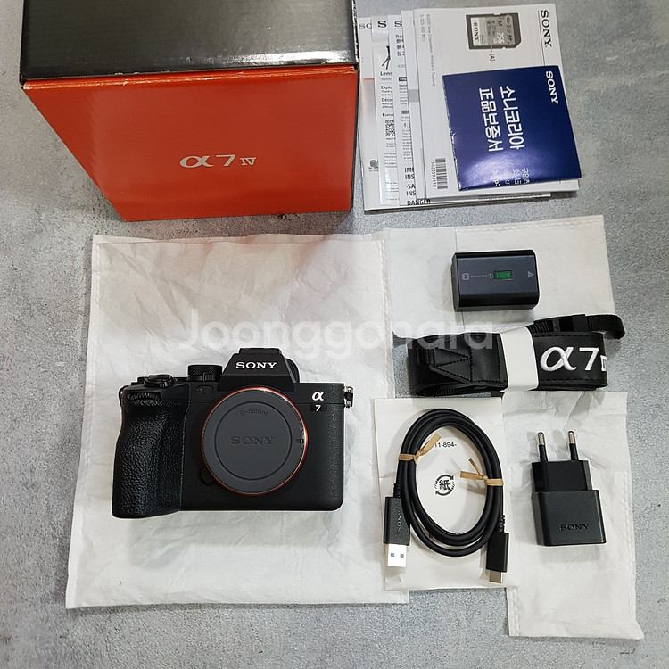 소니 SONY A7M4 ILCE-7M4 엠포 정품 풀박--0