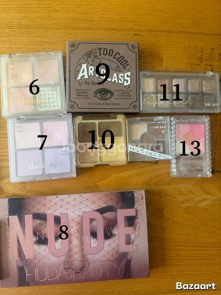 메이크업 아이섀도우 팔레트 세트--1