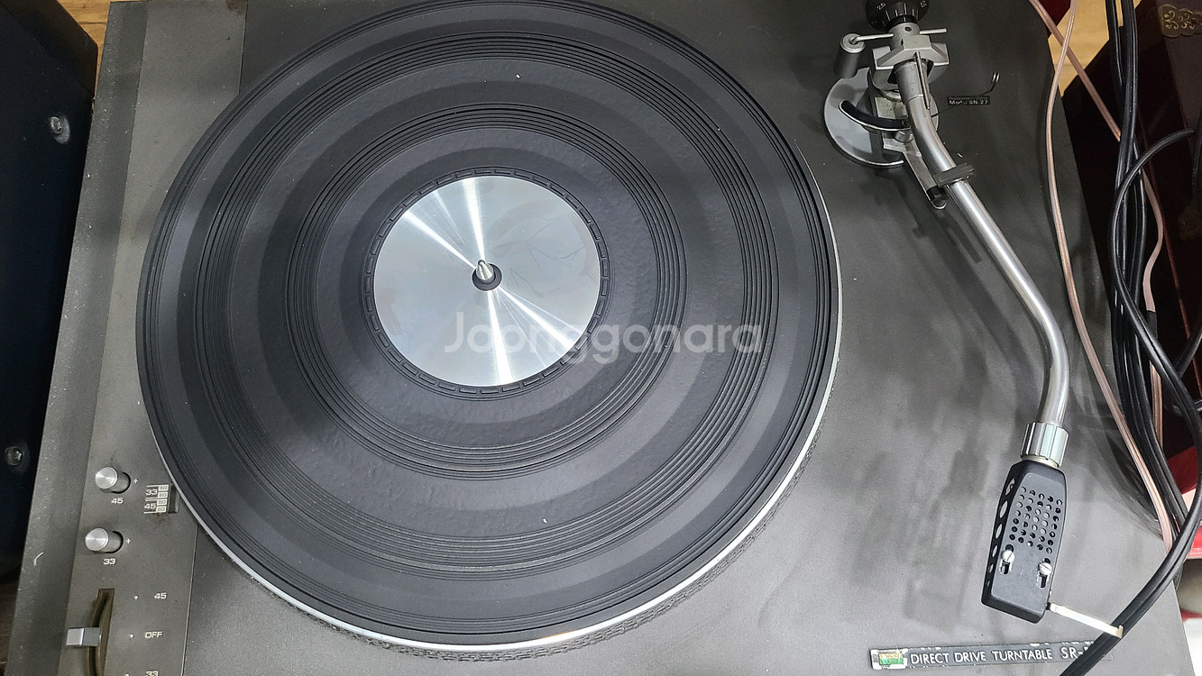 일제 빈티지 산수이 턴테이블 SR-525 110V--5