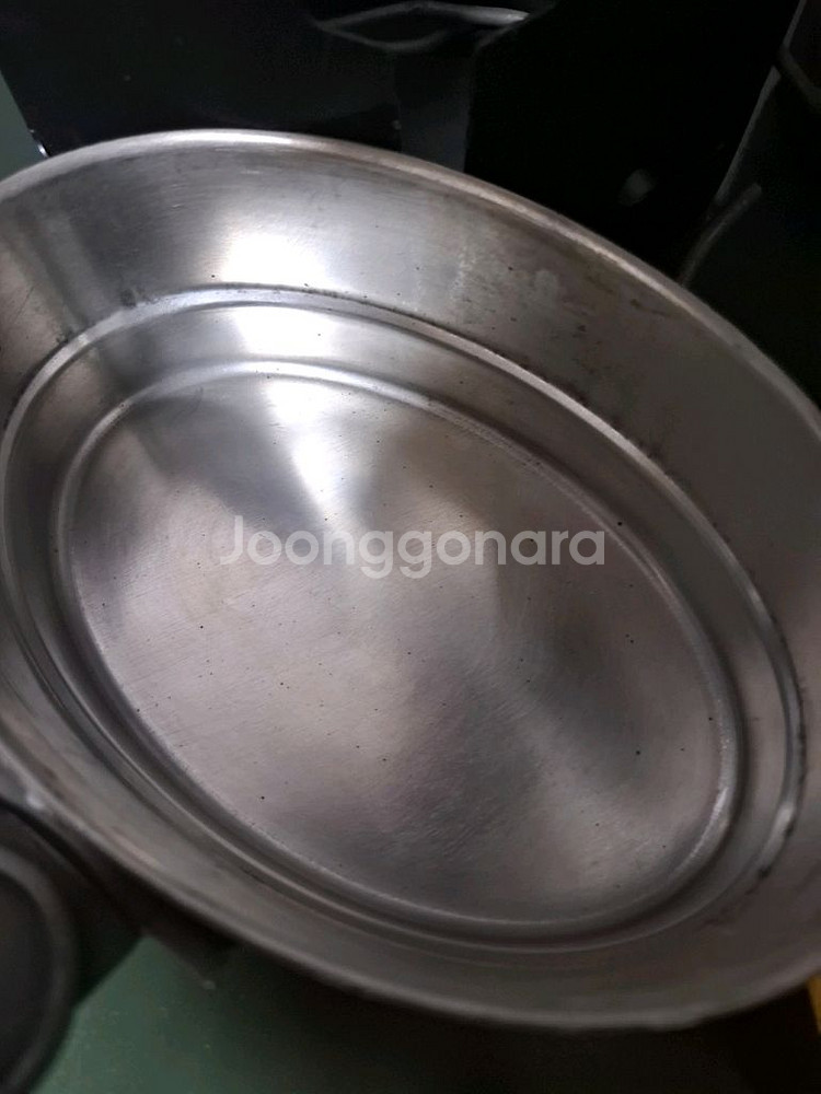 미사용 스웨덴군 스텐레스 반합--4