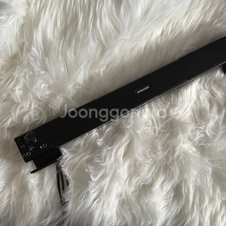 앱코해커 S1000 블랙 사운드바 스피커 헤드셋--1