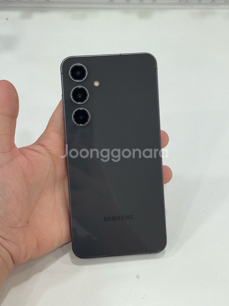 갤럭시S24FE 256GB 그라파이트 무잔상 A급--0