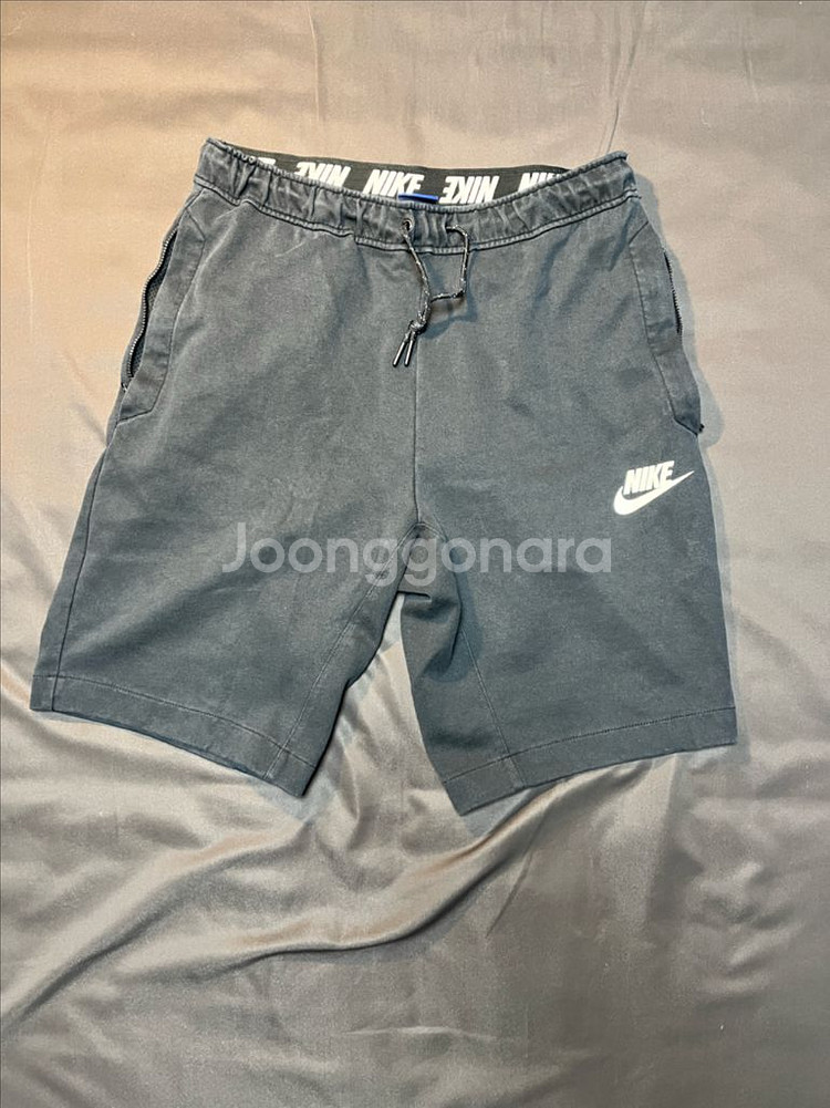 나이키 플리스 쇼츠 팬츠 블랙 861749-010--2