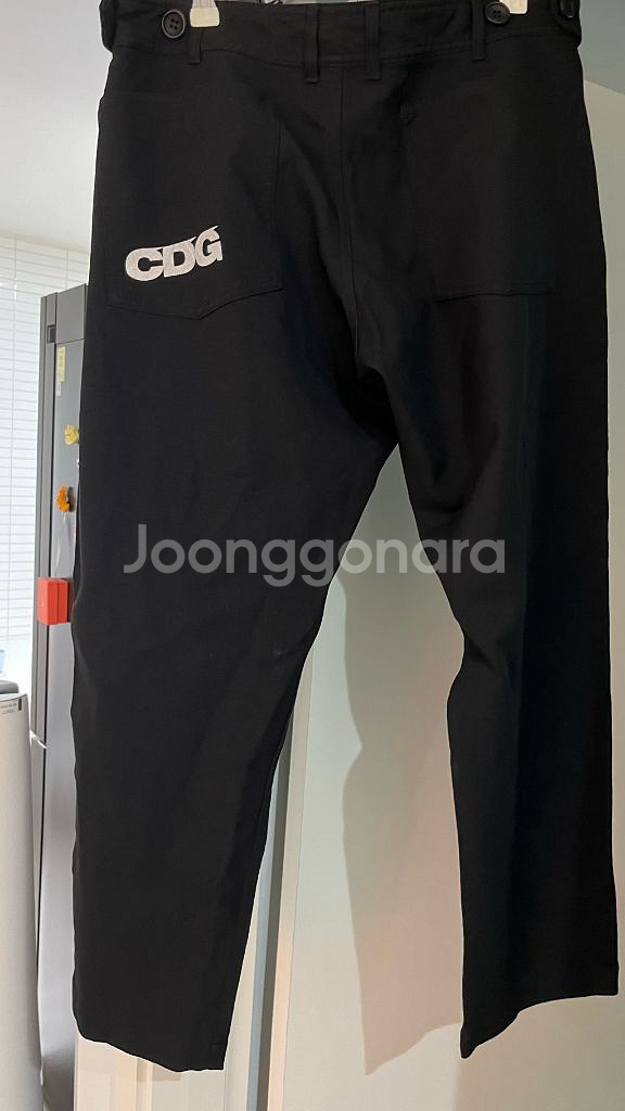 [S] 꼼데가르송 CDG 가먼트 워크 팬츠--1