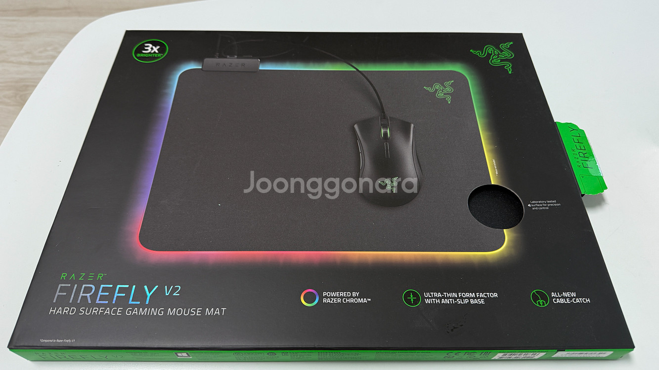 [레이저] Razer Firefly V2 마우스패드--0