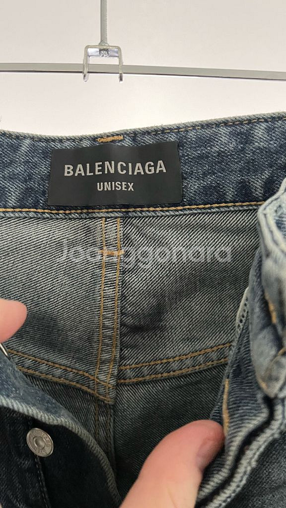 [XS] 발렌시아가 재패니즈 오버사이즈 배기데님--1