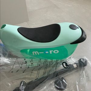 마이크로킥보드 민트색 미니투고안장,푸쉬바 미사용