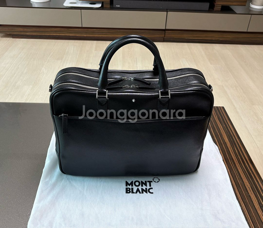 몽블랑 서류가방.노트북가방(라지.천연소가죽--3