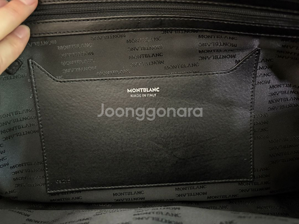 몽블랑 서류가방.노트북가방(라지.천연소가죽--9