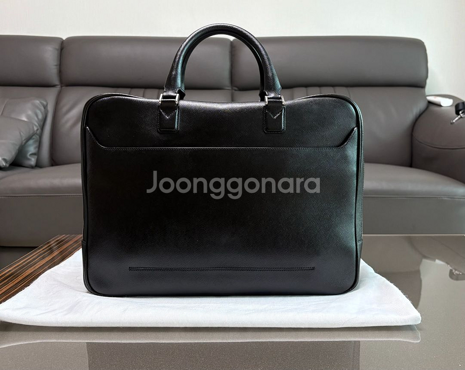 몽블랑 서류가방.노트북가방(라지.천연소가죽--6
