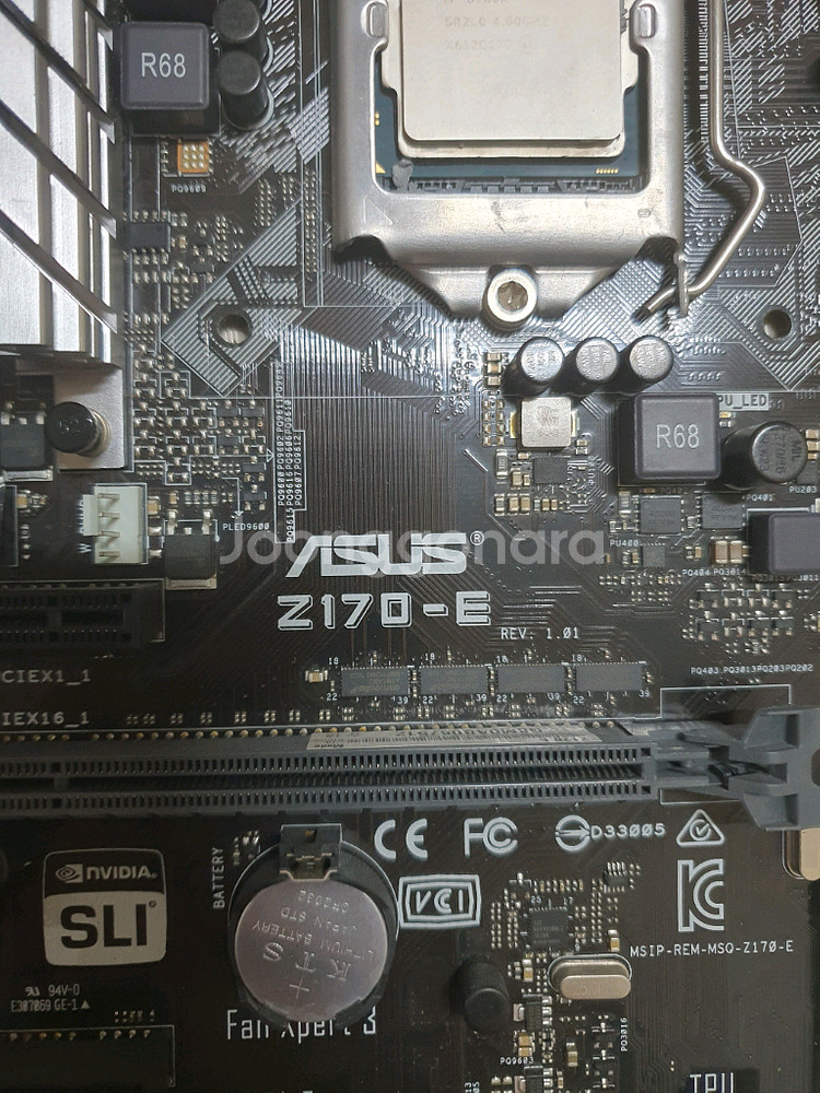 i7 6700k 메인보드셋트 팝니다.--2