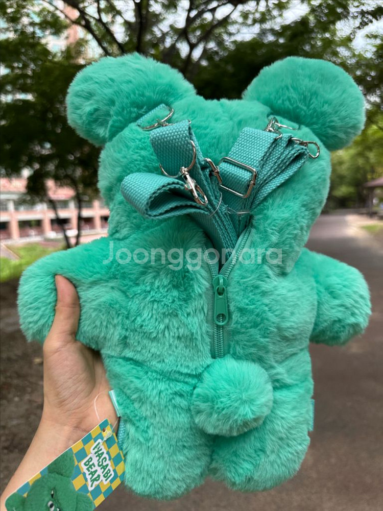 와사비베어 인형 백팩 새상품--2