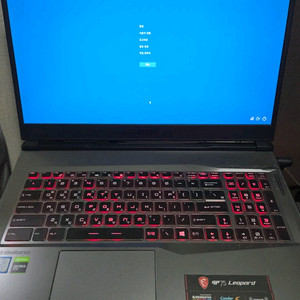 MSI GP75 Leopard 게이밍 노트북