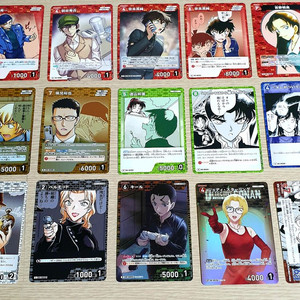 명탐정코난 tcg 카드 5탄 아카이 세라 아케미 아무로