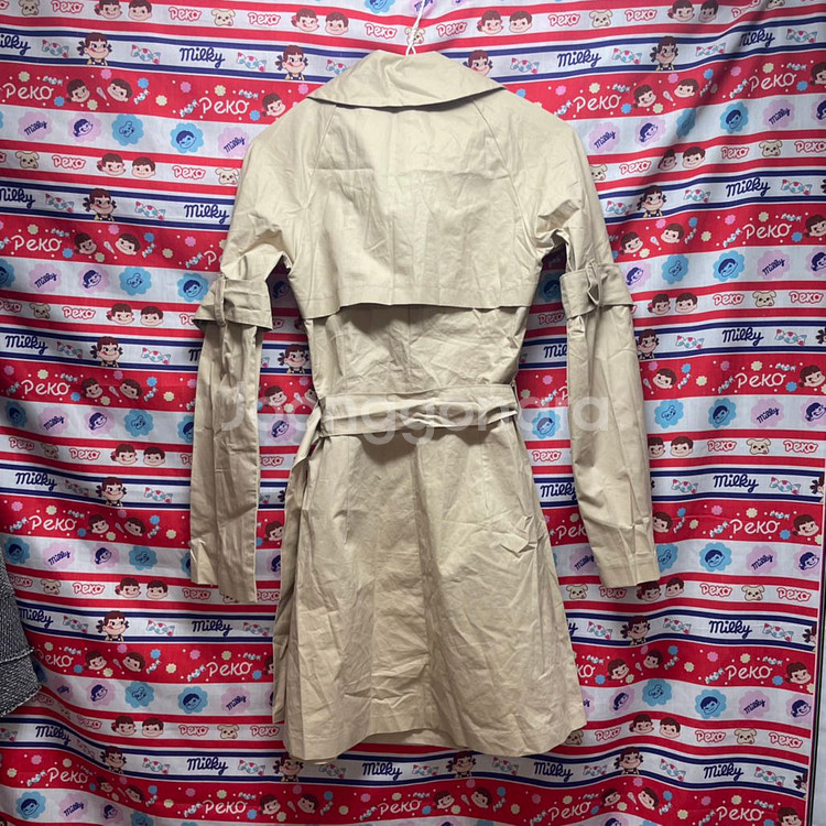 (새상품) 에이블리 트렌치코트 겸 원피스 벨트 셋트 S--1