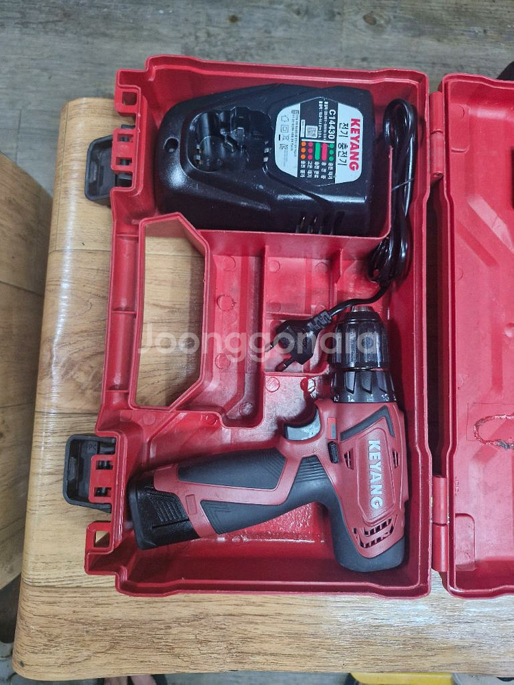 계양충전드릴 DD14.4L 2I 사진그대로 깔끔한중고--7