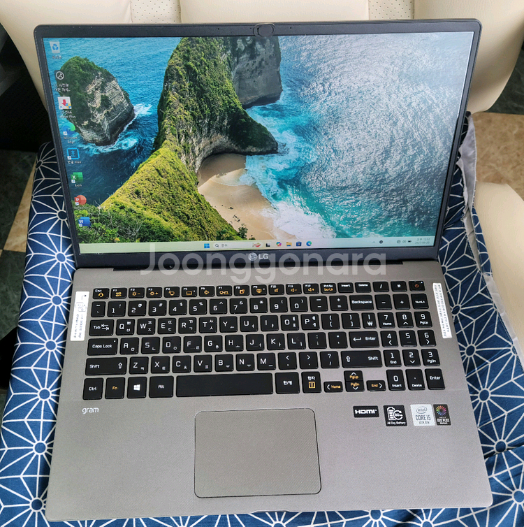 풀박스)LG그램 노트북 15ZD90N, 16/500G--1