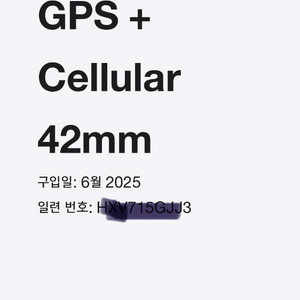 애플워치 에르메스10 42mm 풀박