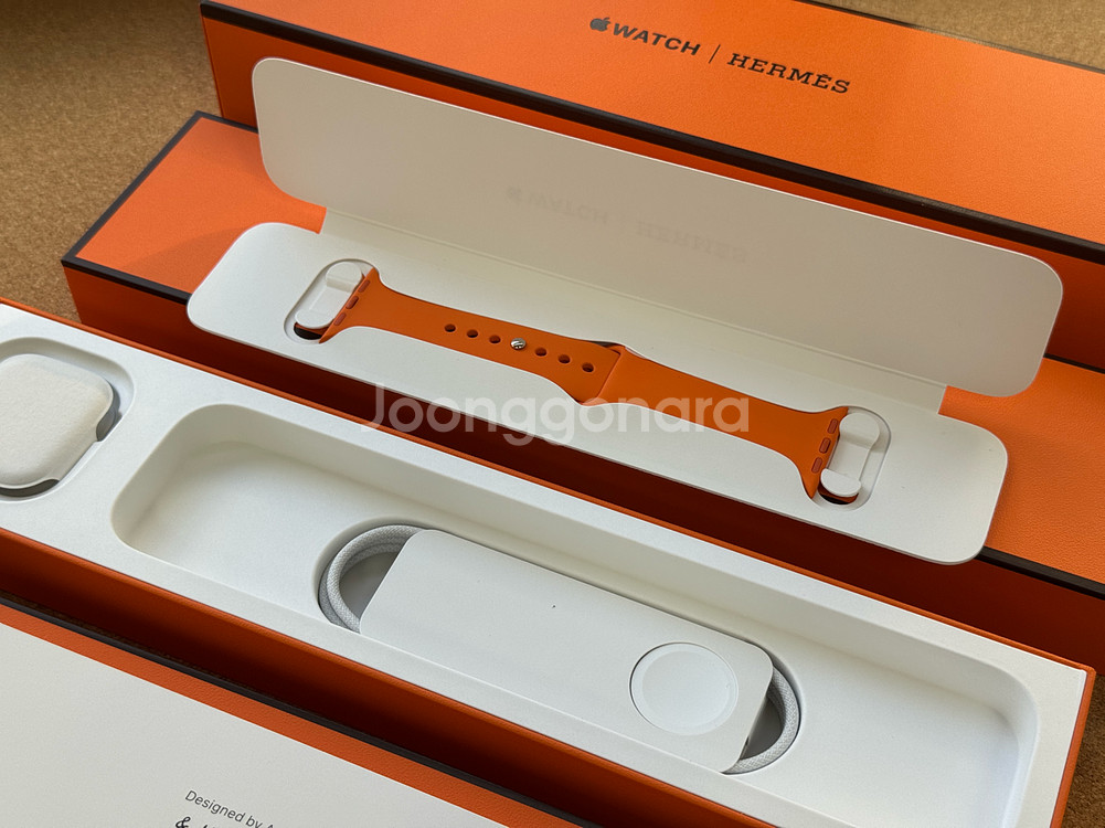 애플워치 에르메스10 42mm 풀박--3