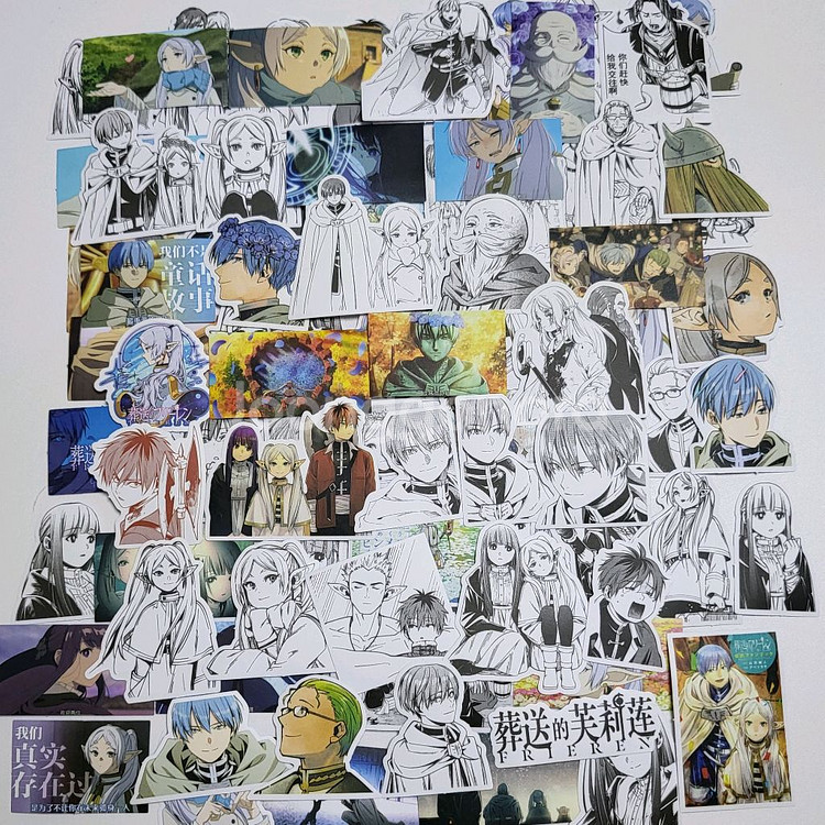 장송의프리렌 스티커 애니인컷 페른 힘멜 슈타르크 프리렌--0