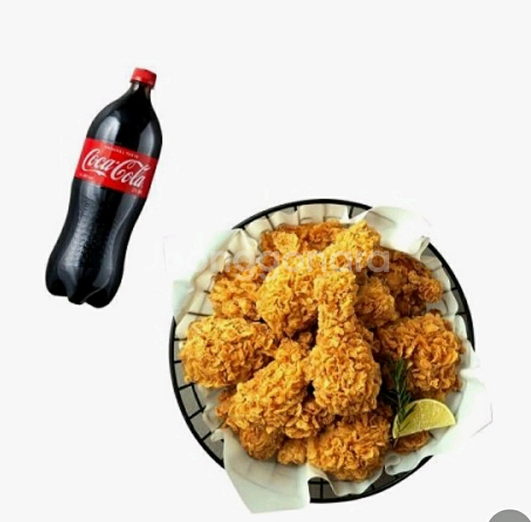 BHC)후라이드치킨+콜라1.25L--0