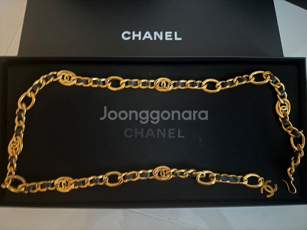 샤넬 벨트 빈티지(정품)--0