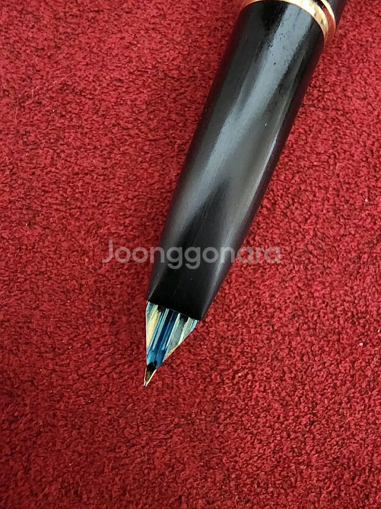 빈티지 만년필 플래티넘 18K 히고상감 , SF닙--5