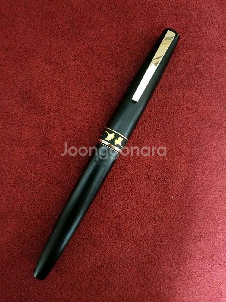 빈티지 만년필 플래티넘 18K 히고상감 , SF닙--0
