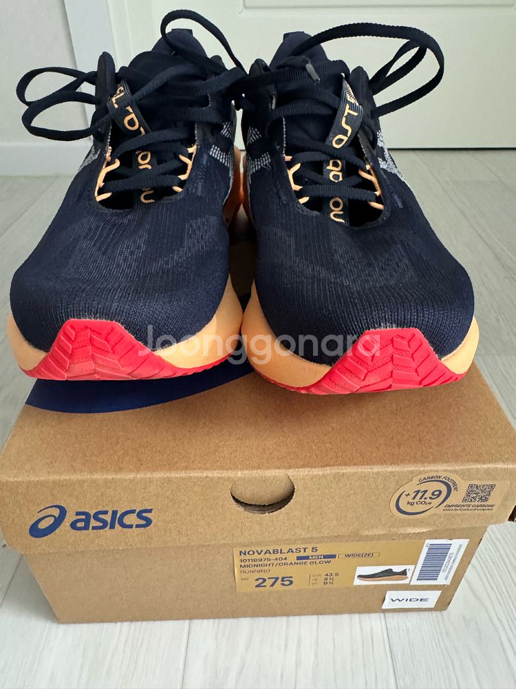 아식스 노바블라스트5 러닝화 275--3