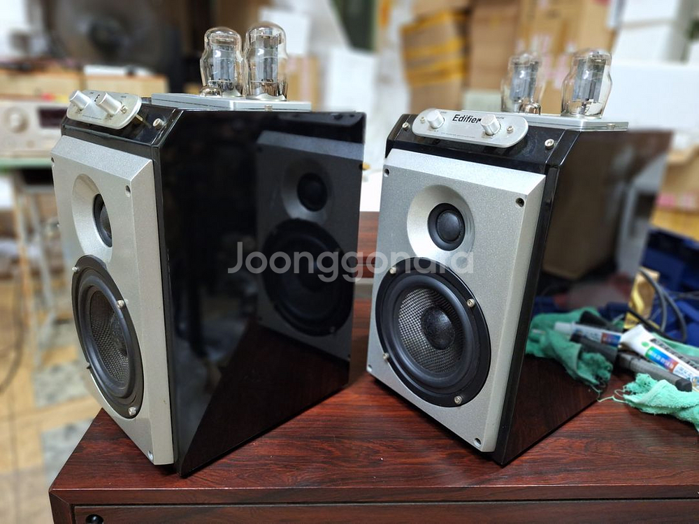 진공관 빈티지 스피커 1조 edifier m-30--3