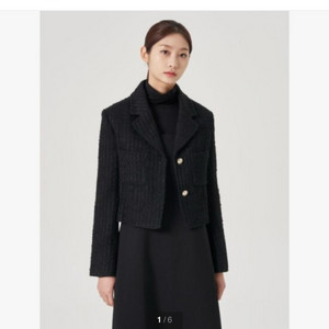 (거의새거) 에잇세컨즈 울 블렌디드 조직감 숏 재킷