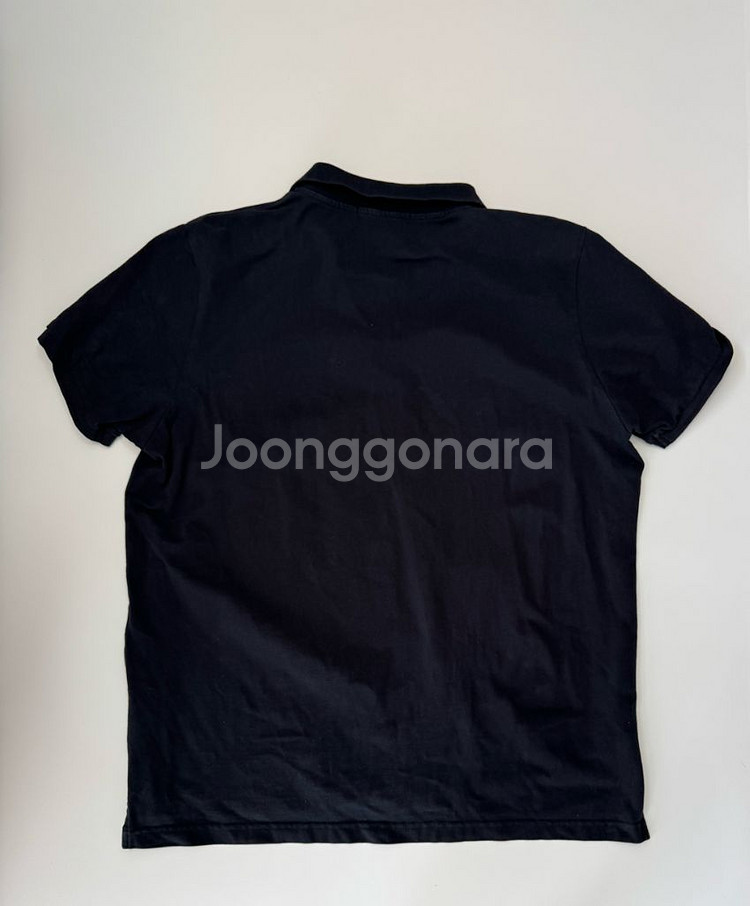 US 폴로 블랙 오버핏 반팔 카라 티셔츠 XL~~2XL--1