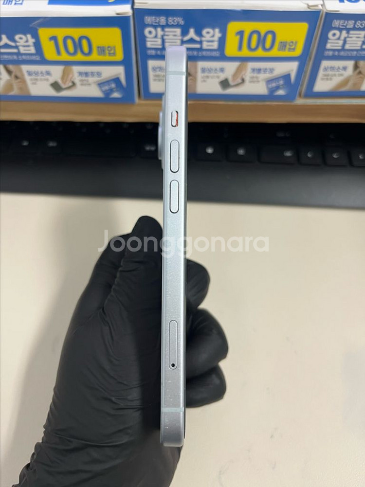 아이폰15 256G 블루 A급!--5