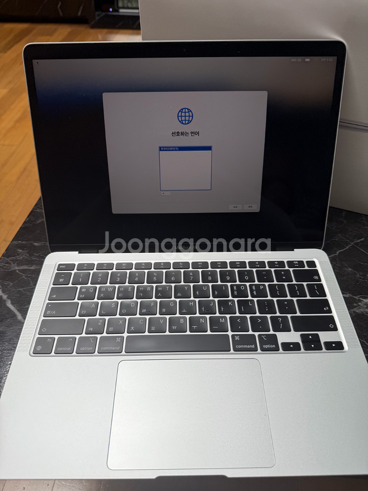 맥북에어 m1 8GB 256GB--7