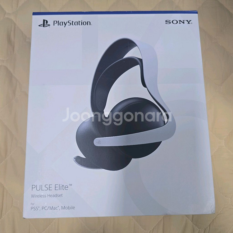 [미개봉] PS5 펄스 엘리트 무선 헤드셋 화이트--0