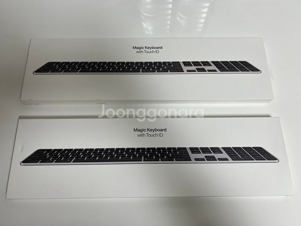 Apple 정품 매직키보드(숫자키패드 포함) 1개--0