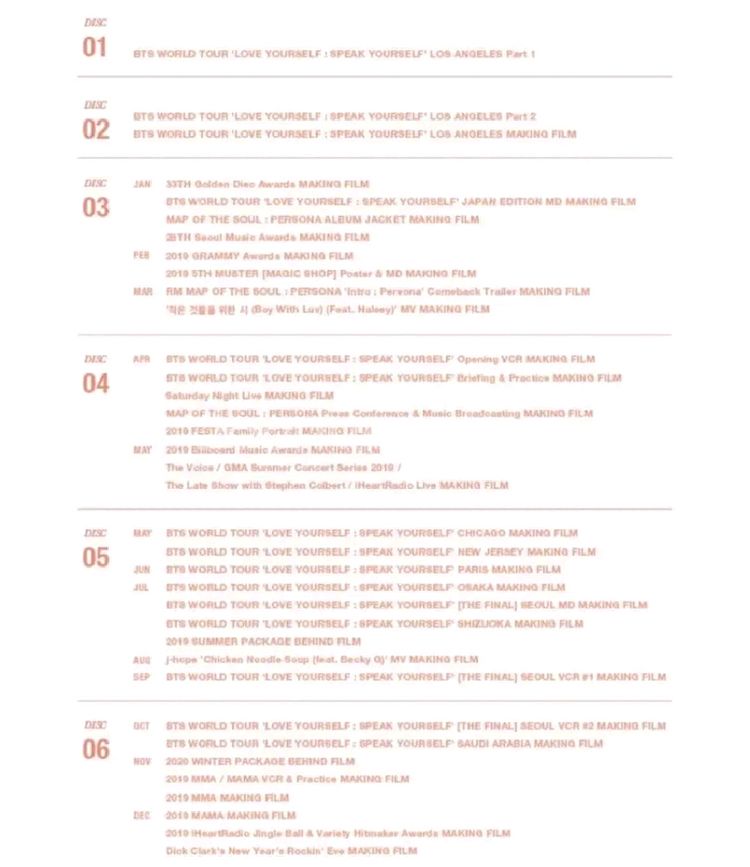 미개봉/택포) 방탄소년단 BTS 2019 메모리즈--4