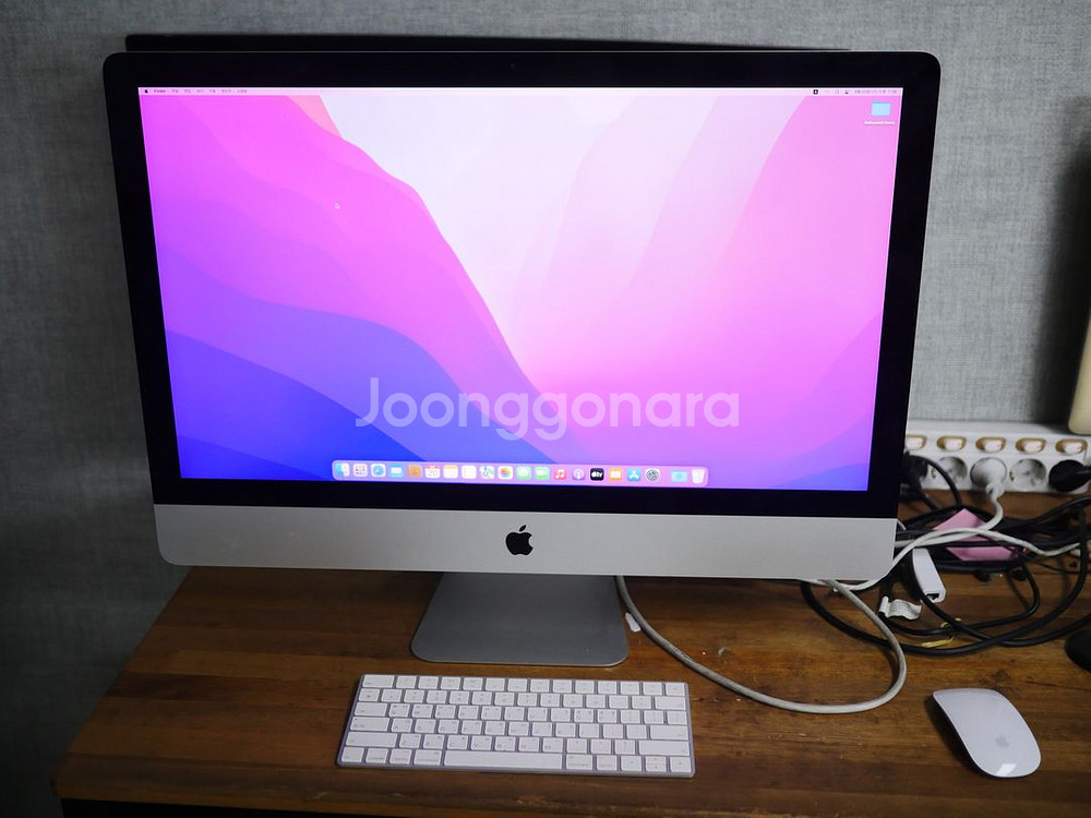 일체형 2015 아이맥 27인치 16GB 1TB SSD--0