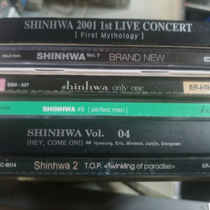 신화 CD 6장 일괄판매