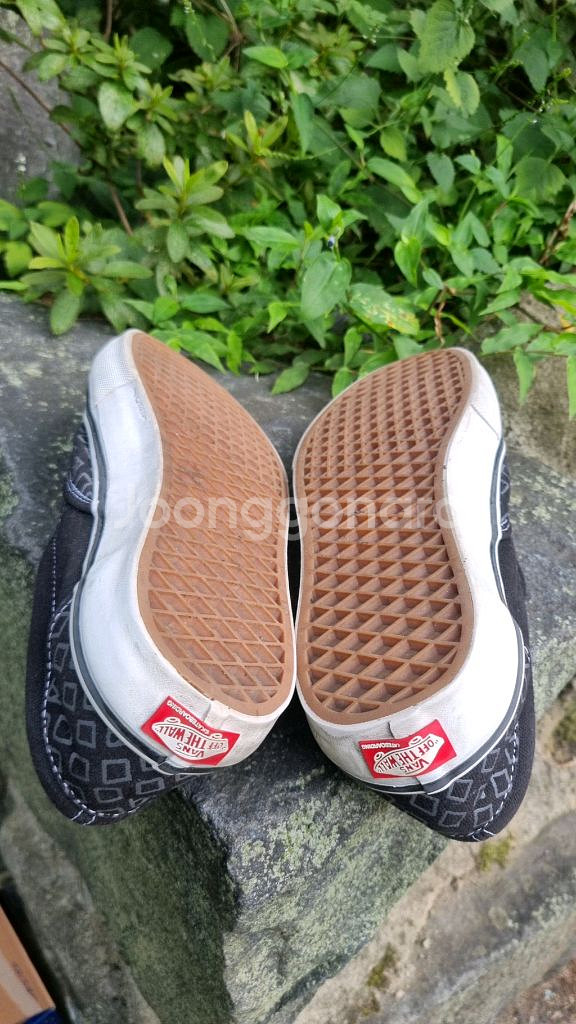 Vans x크루키드 스케이드보드 콜라보 슬립온28.5--2