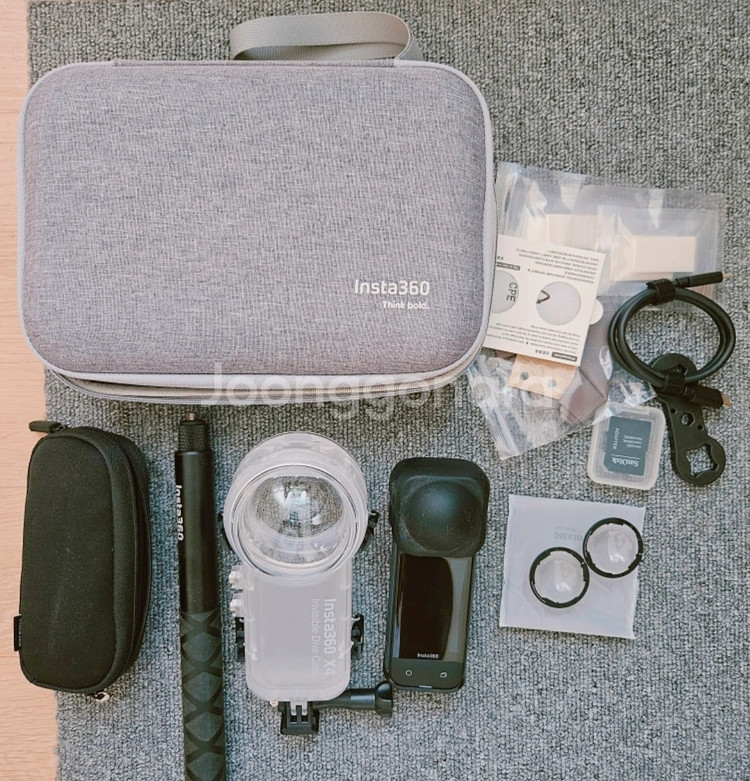 Insta360 X4 액션캠 / 방수케이스 포함--3