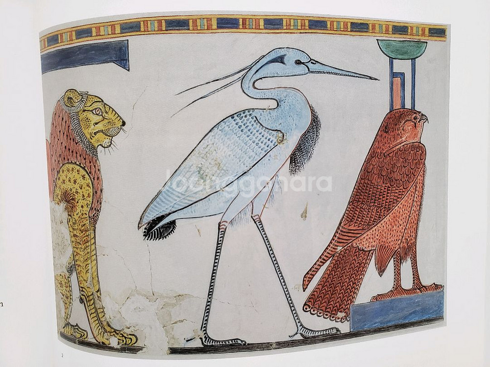 아트.고고학.예술. 고대 이집트의 새에 대한 미술사학적--2
