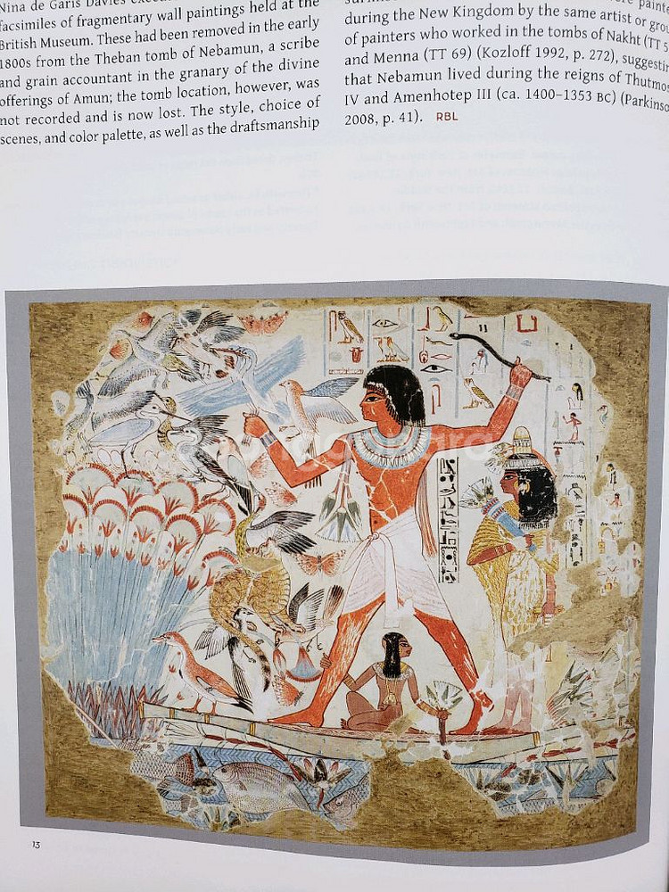 아트.고고학.예술. 고대 이집트의 새에 대한 미술사학적--4