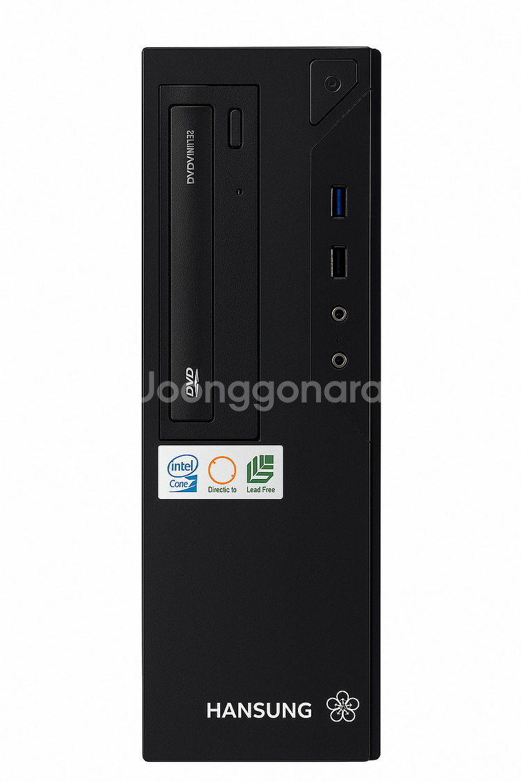 중고 슬림컴퓨터 한성 i5 6500 GT730 SSD--0